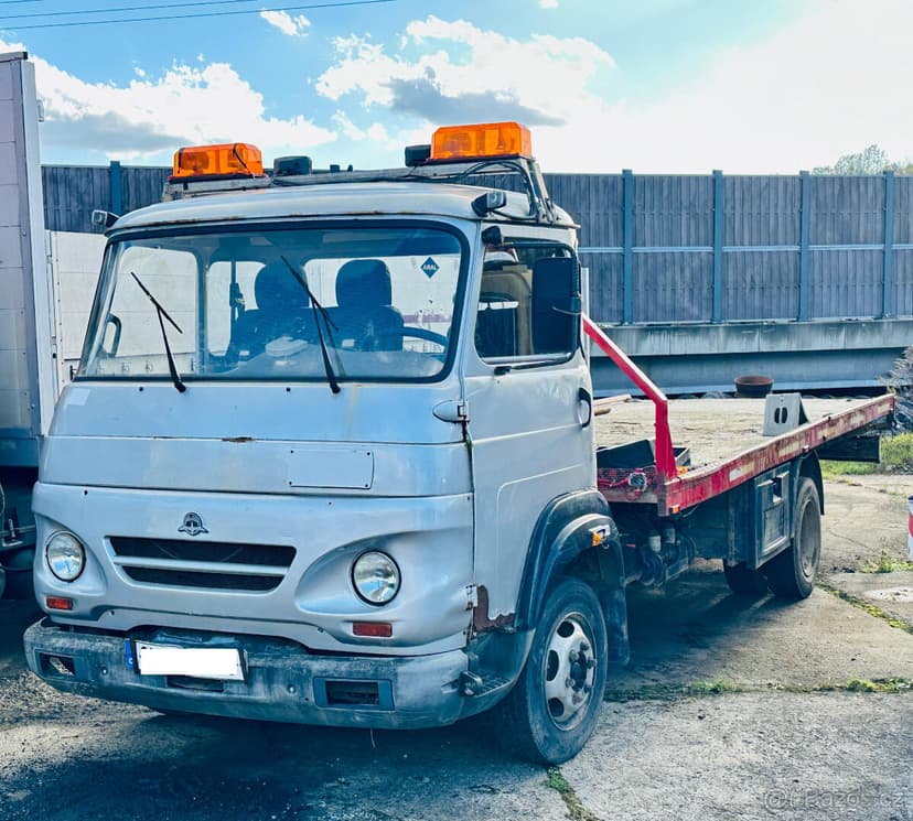 1999 problém Avia 80 odtah 8.2t SKLOPNÝ na 6.9m/4.4t naviják