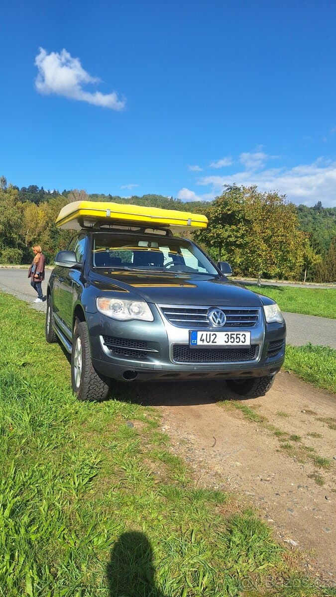 VW Touareg 2.5 TDI R5 – Offroad ready, manuál.