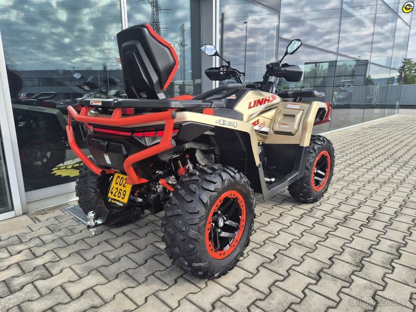 Linhai Landforce 650L Pro EPS 4x4 T3b, 23km, ZÁRUKA