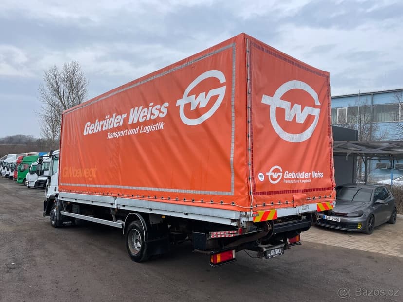 Iveco EUROCARGO 120E25 PLACHTA ČELO