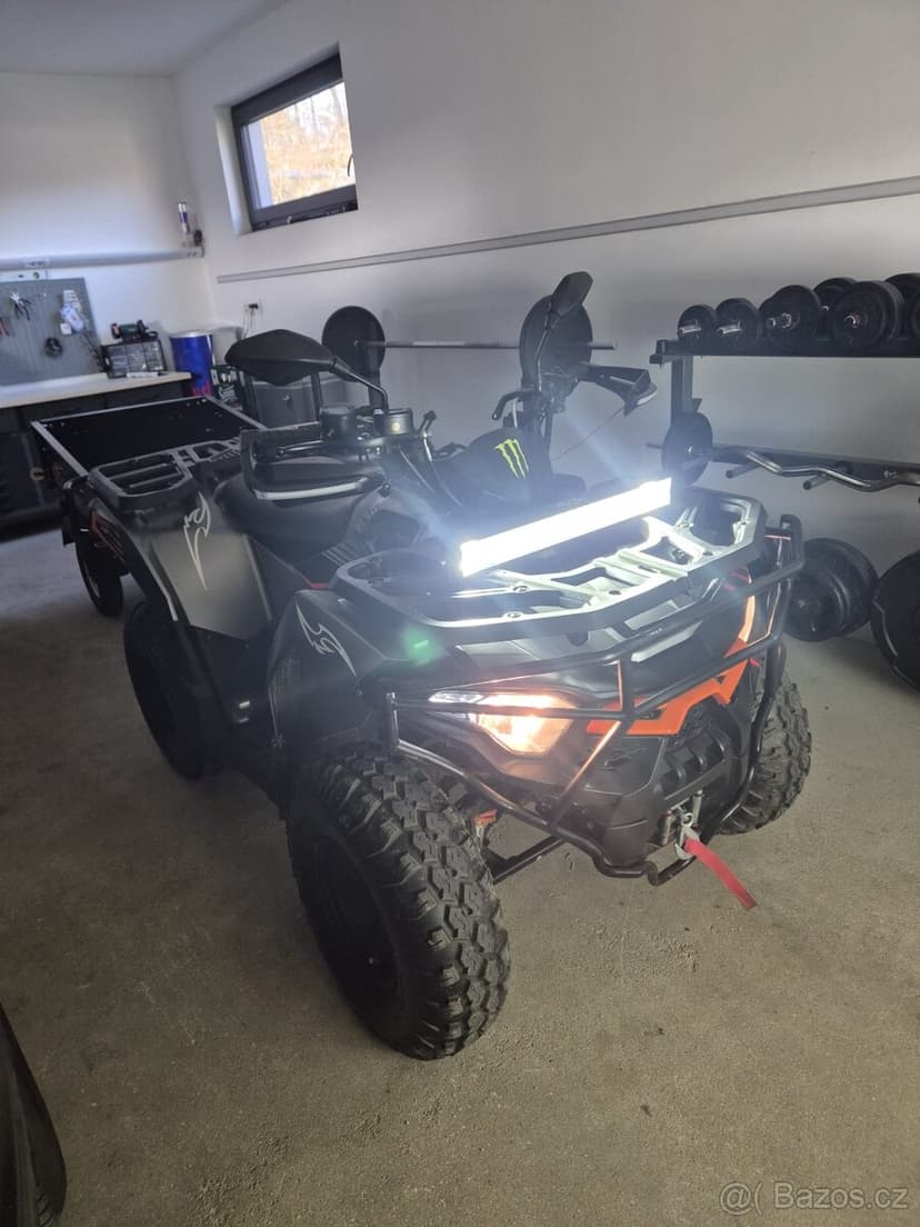 Čtyřkolka Goes Cooper 200 + přívěs + kufr – výborný stav