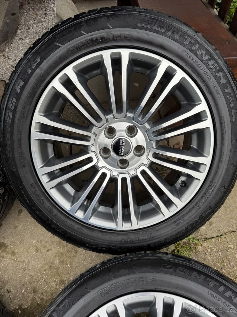Originál kola RANGE ROVER EVOQUE 5x108 letní pneu 235/55 R19