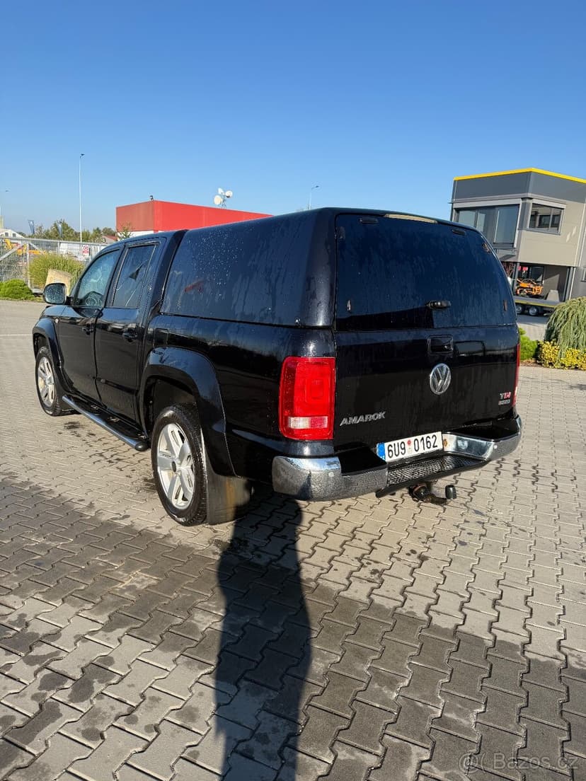 VW Amarok 2.0 TDi 120kW 4x4, hardtop, tažné