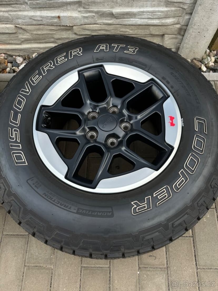 Alu JEEP 5x127 17” 255/75/17
