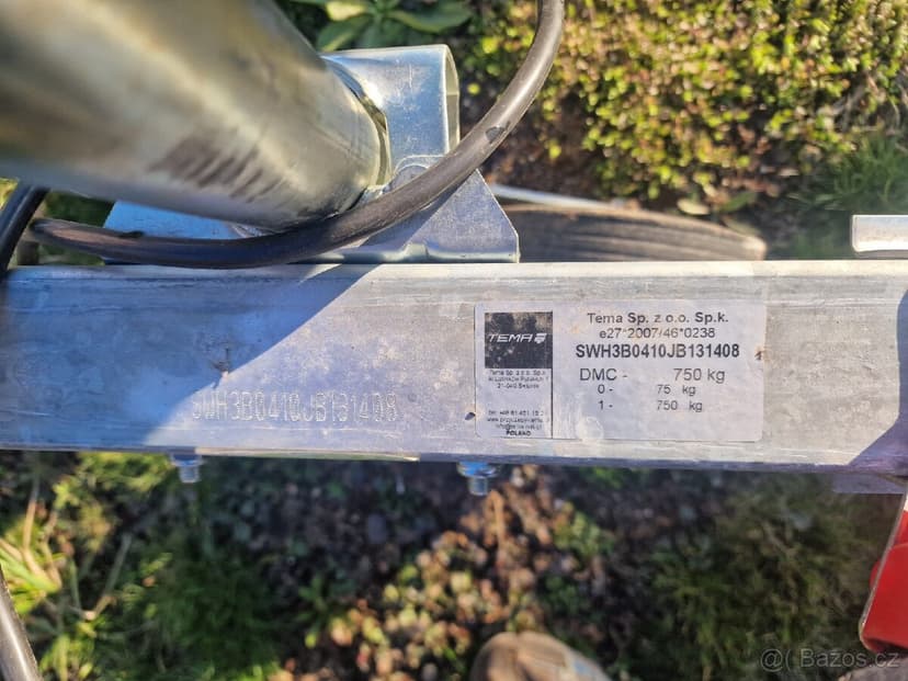 Prodám vlek Temared Boat