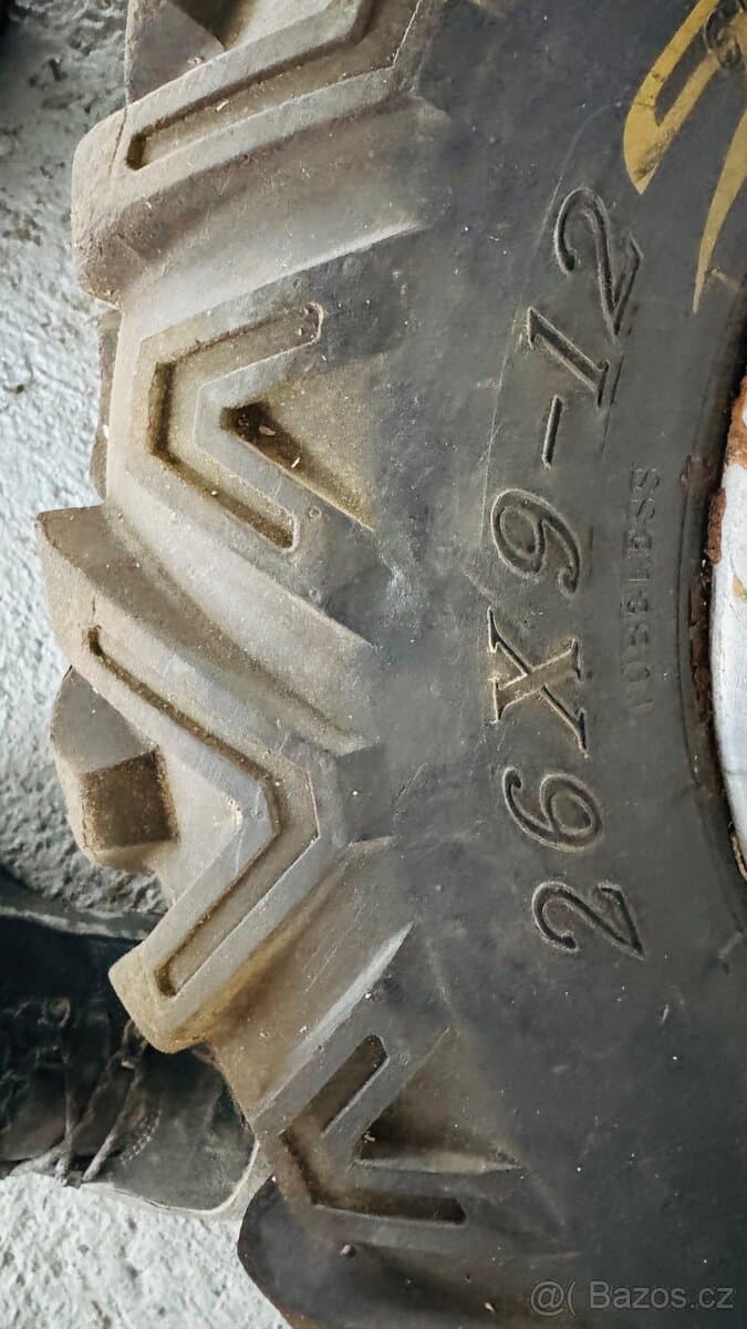 Disky s pneu z Yamaha grizzly