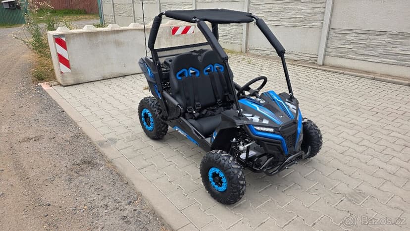 Buggy Cheetah Mini 163ccm 5-10let modrá