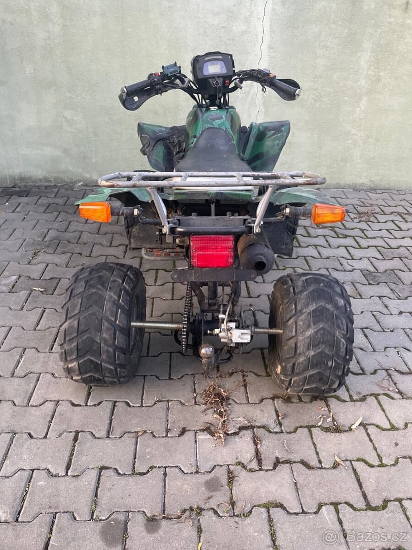 ATV čtyřkolka quad SHINERAY 200 manual +zpátečka