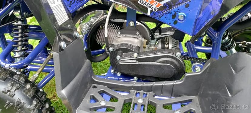 Nová modrá dětská čtyřkolka M-GADE E-start