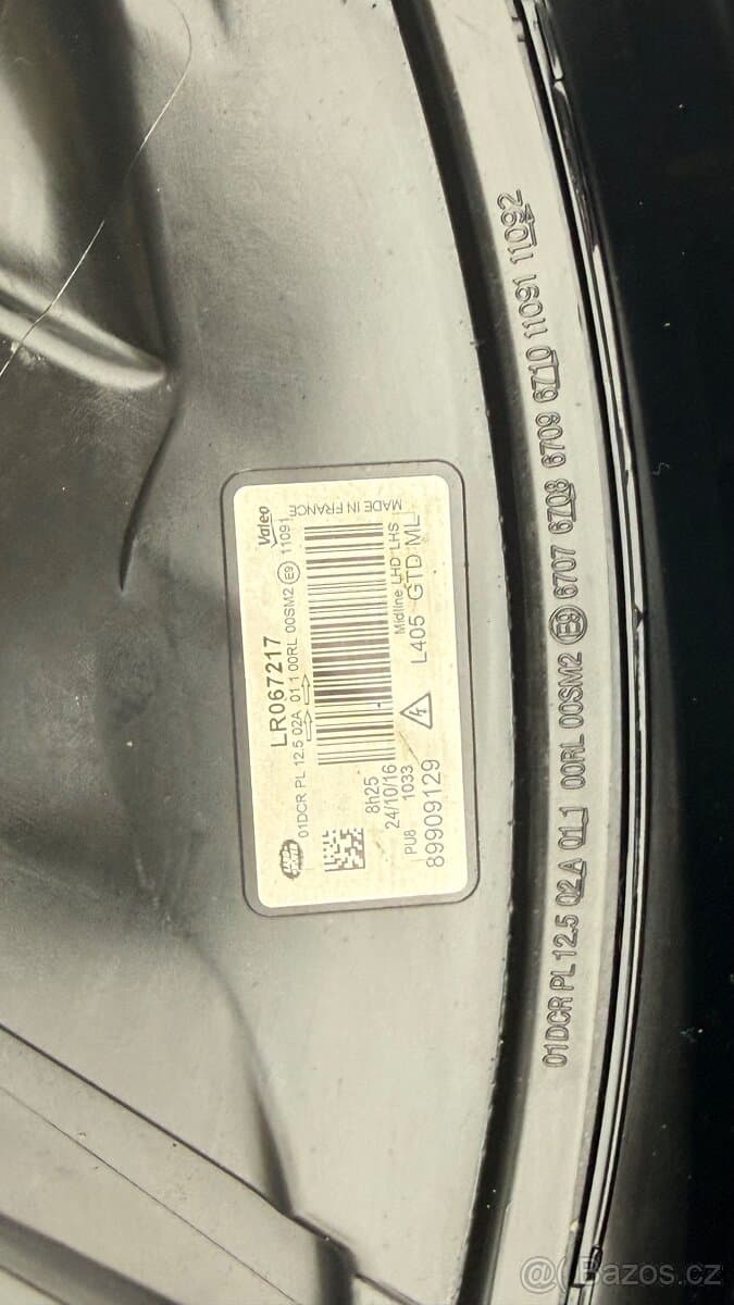 Predni svetla Land Rover Range Rover L405