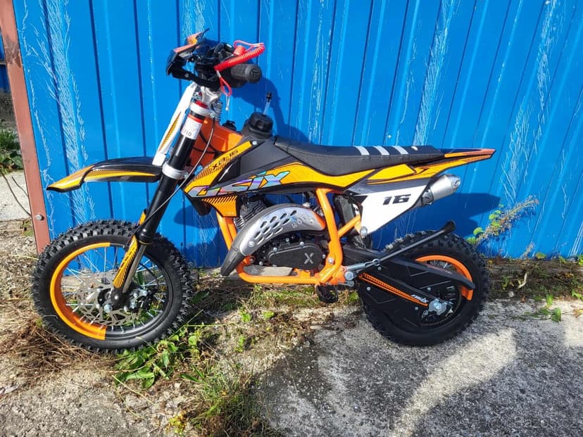 PITBIKE ASIX xb16 60cc 12/10 PULL START 2T automat