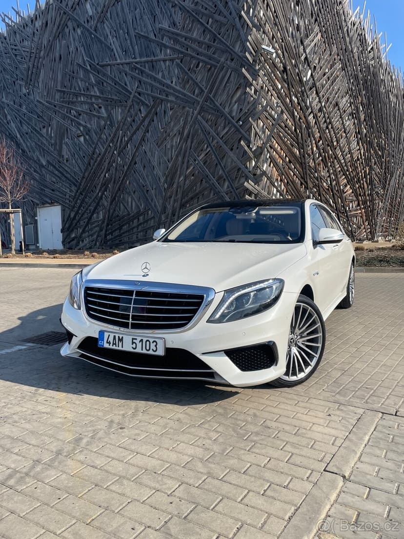 Mercedes S500 jako nový,Designo,CZ