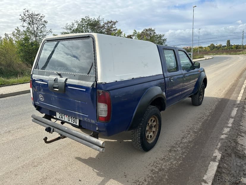 Nissan Double Cab 2.5 TDi 98kw, ČR,tažné,nová STK do 10/2027