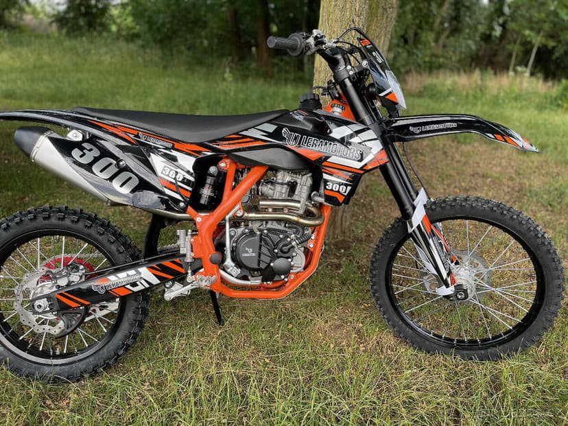 Pitbike Leramotors Killer PRO 300ccm, oranžová, vodník
