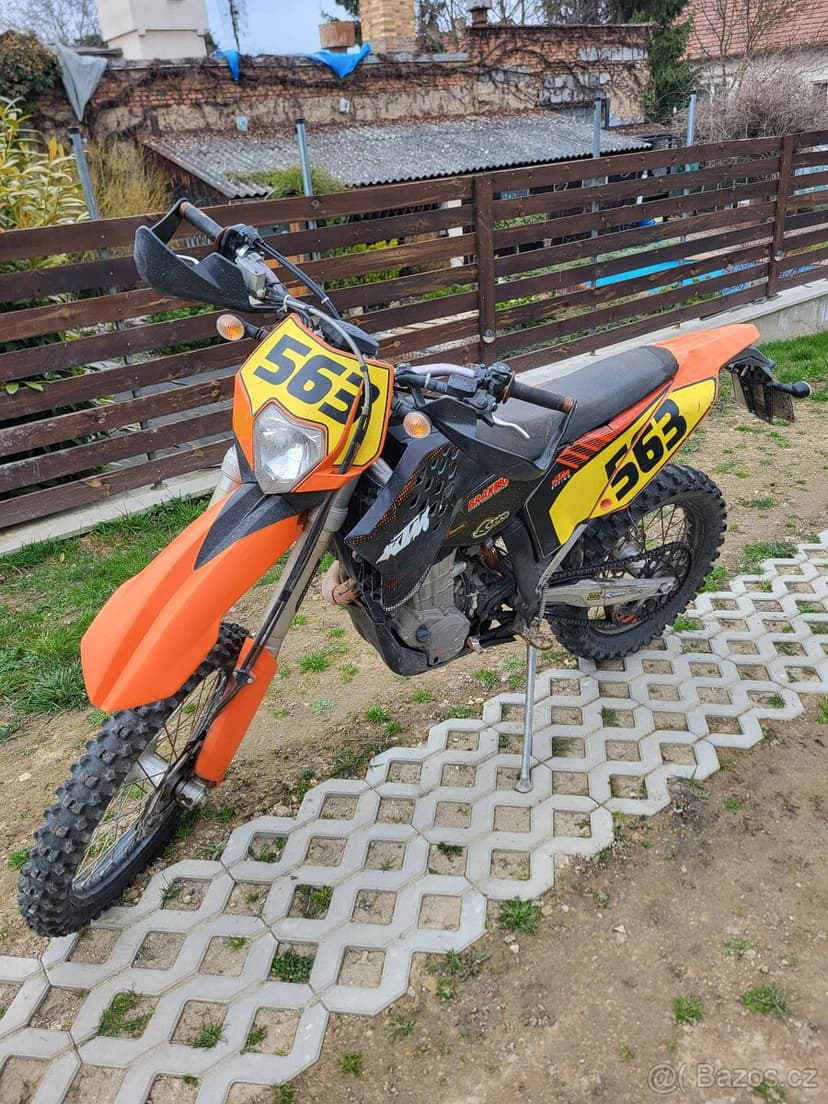 KTM EXC 450 (2012) s doklady