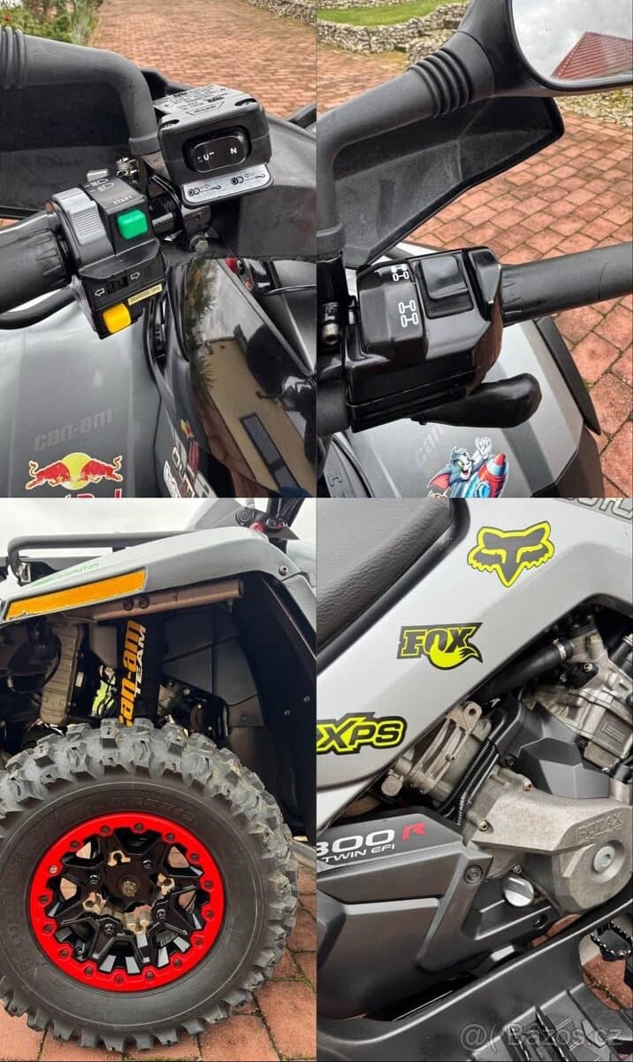 Čtyřkolka Can-Am Outlander MAX 800R XT-P