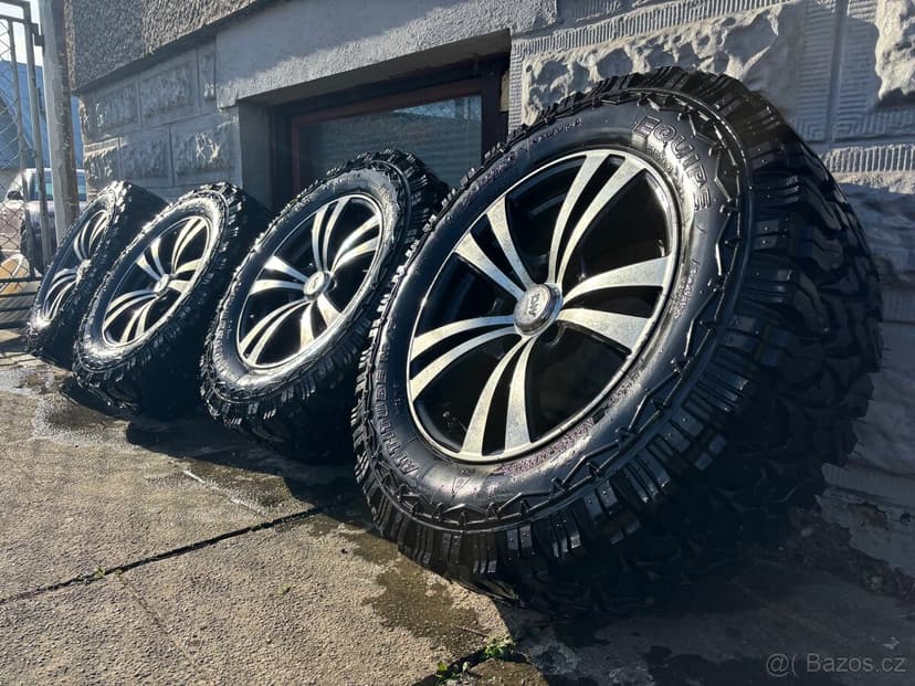 Offroad pneu 215/65 r16 a alu disky 7x16 5x112