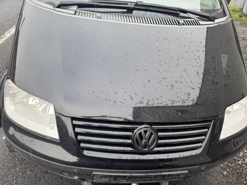 Díly VW sharan 1.9tdi 96kw černá barva LO41