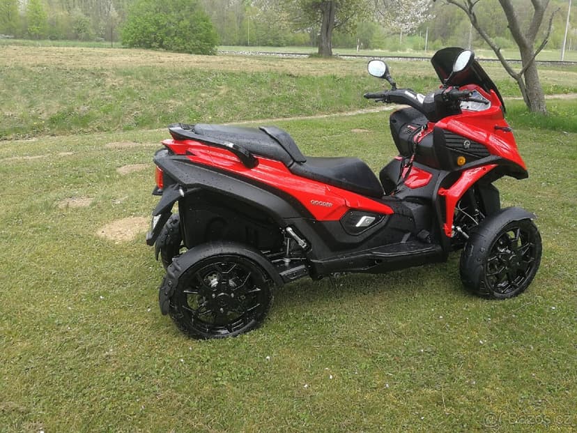 Quadro 4, 400, řidičák B