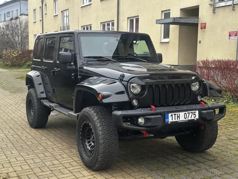 Jeep Wrangler Sahara 3.6 V6 Unlimited 4x4 Kůže Navi 2018