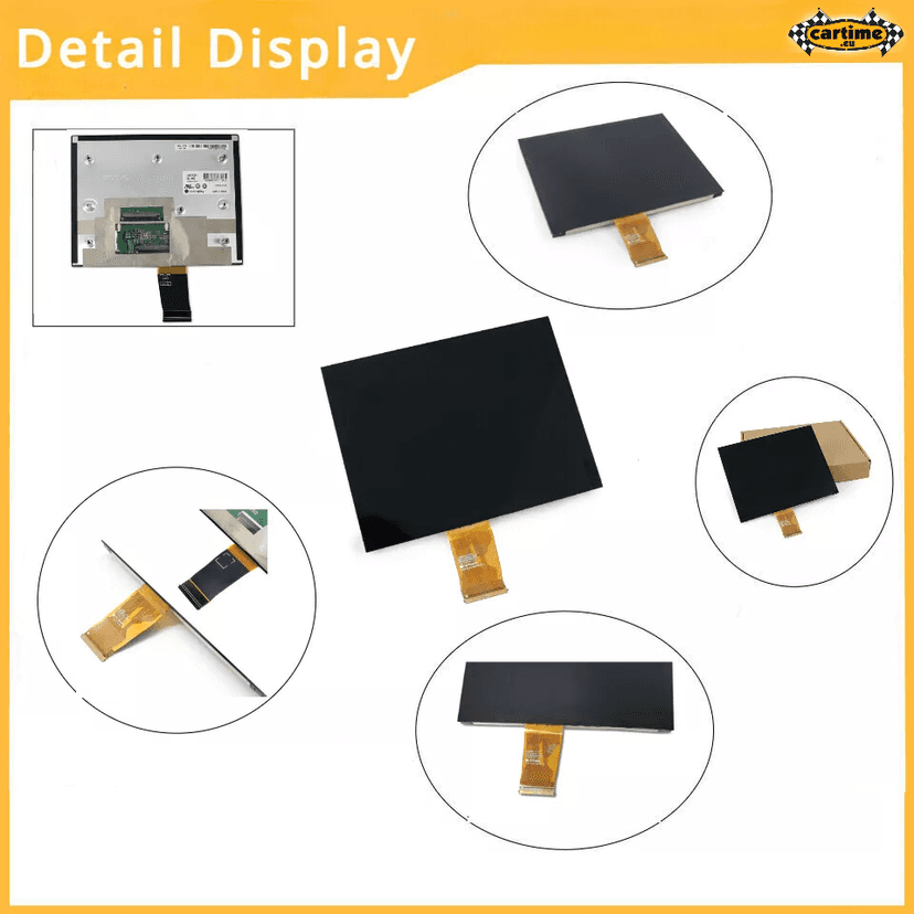 Dotykový LCD displej rádia