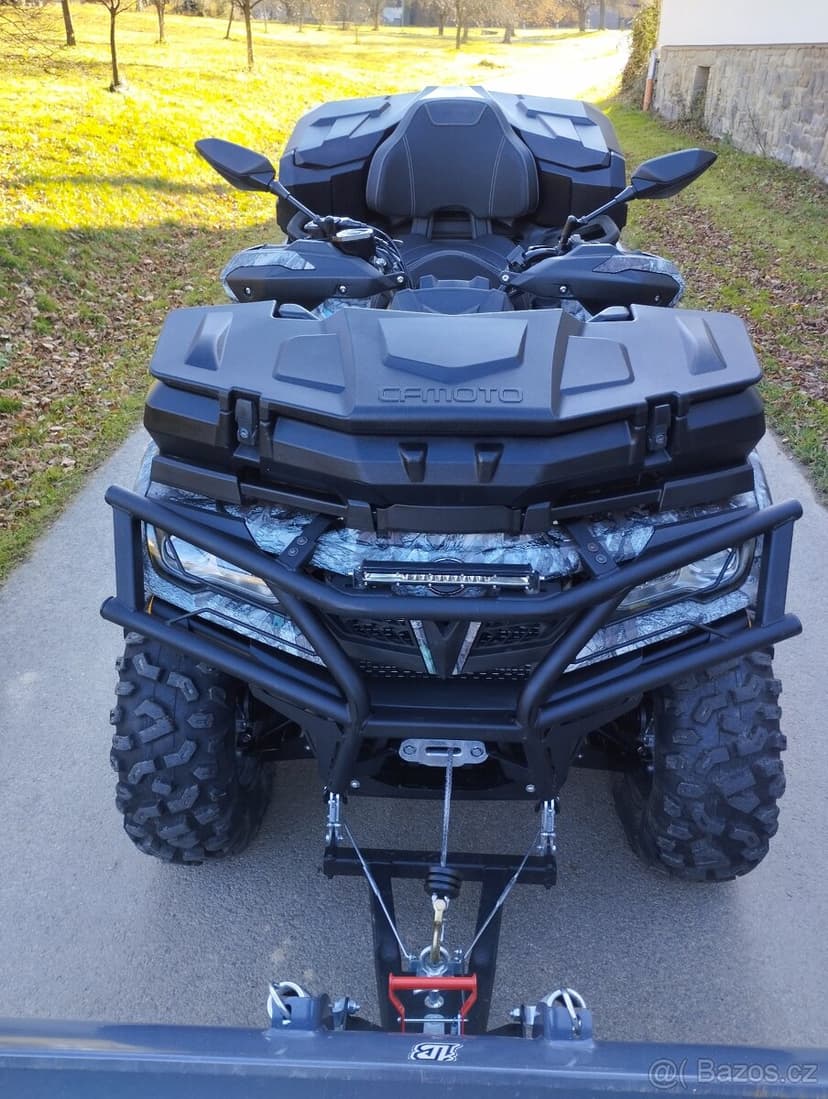 CFmoto Gladiator  X1000, r.v 2021, 1150km, výbava, bílá SPZ