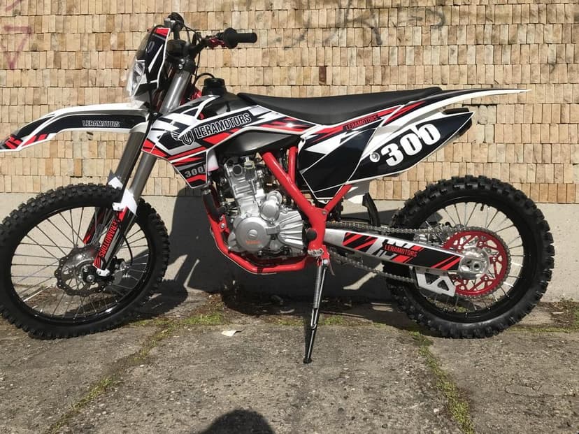 Pitbike Leramotors Killer PRO 300ccm, červený, vodník
