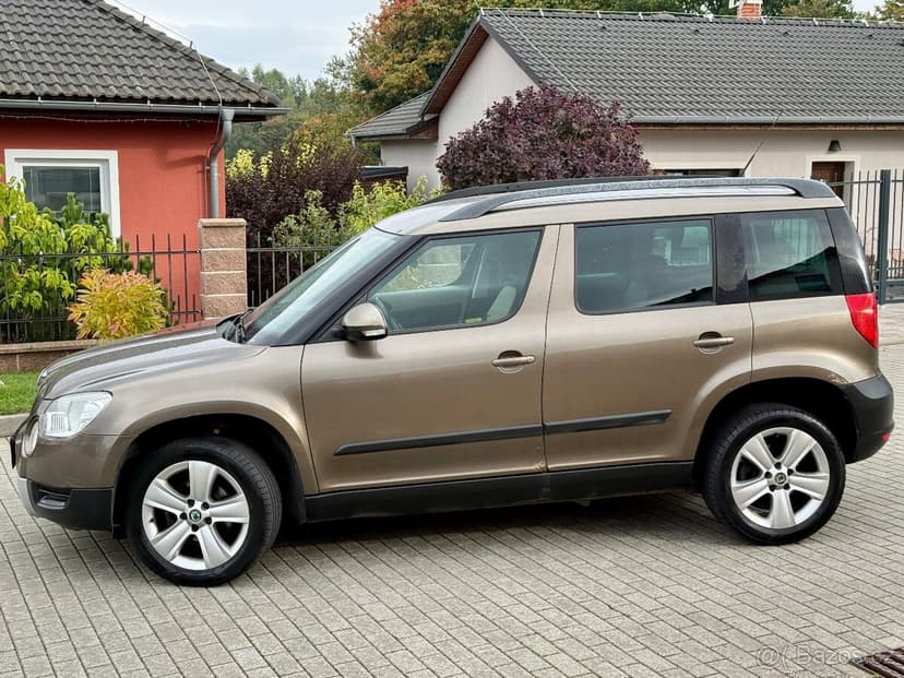 Škoda Yeti 2.0 TDi 103kW 4x4, tažné, výhřev, klima