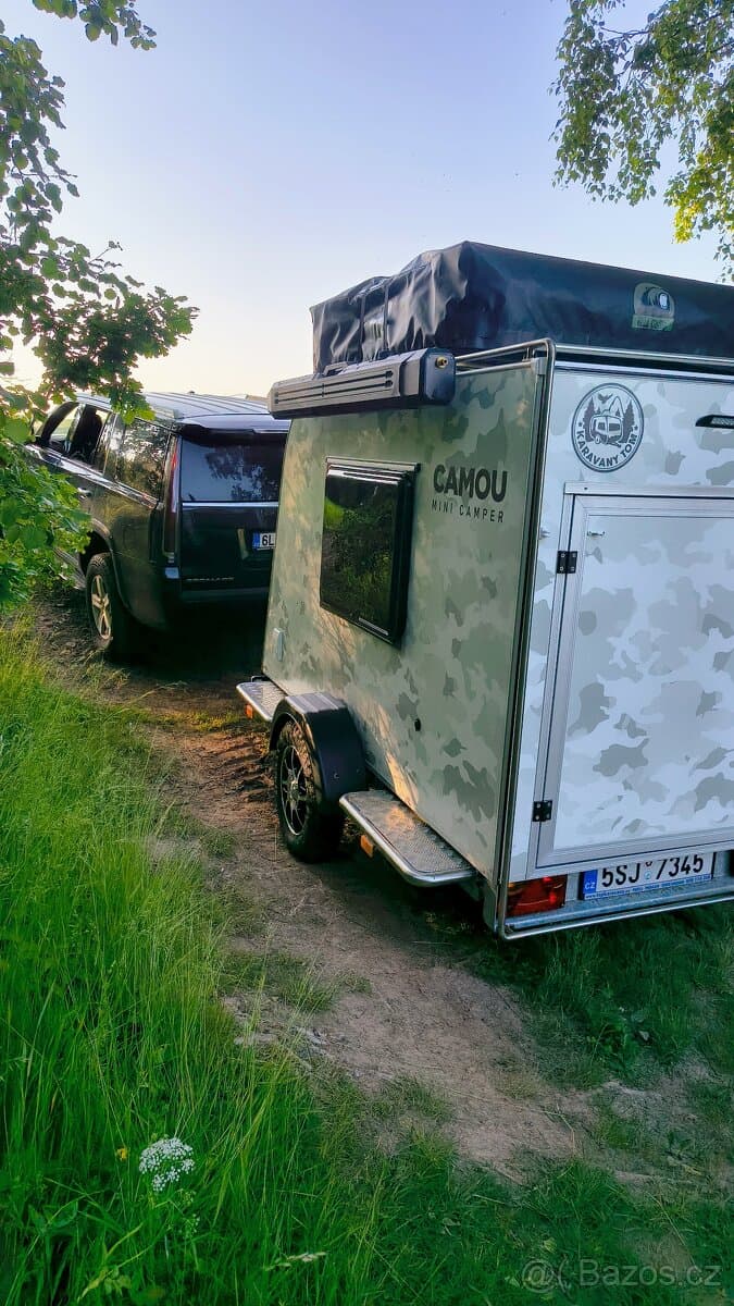 CAMOU minicamper / minikaravan až pro 4 osoby