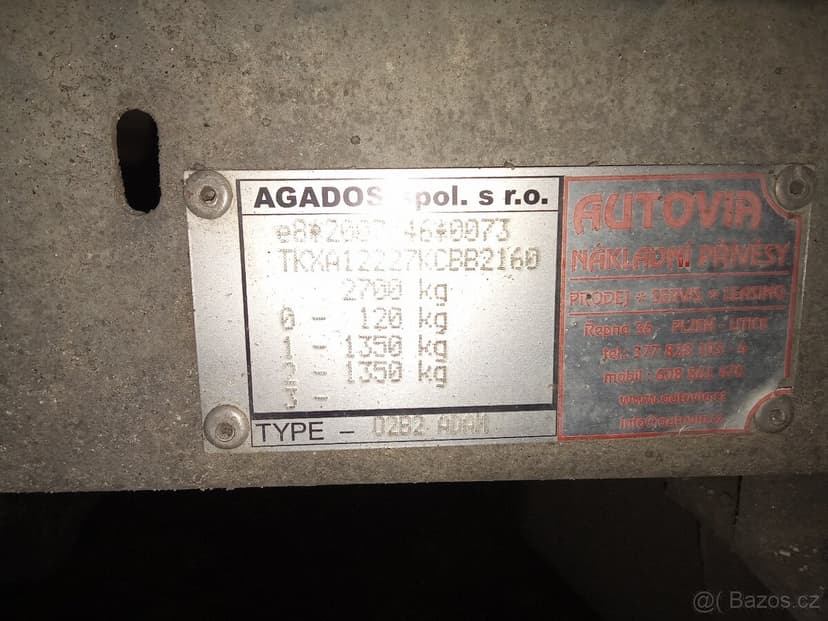 Autoprepravnik kára na auta Agados Adam