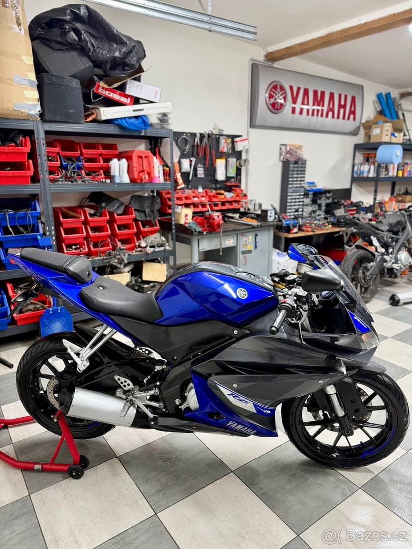 Yamaha YZF-R125 2014 36000KM TOP STAV ZÁRUKA