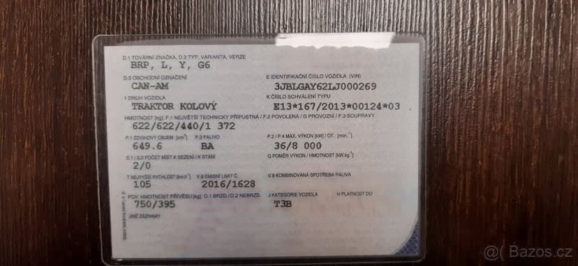 Can-am outlander 650