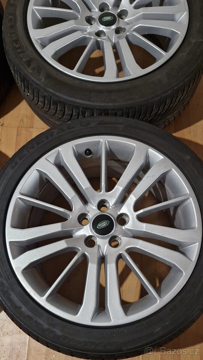 Predám alu. disky Land Rover 5x120 R20