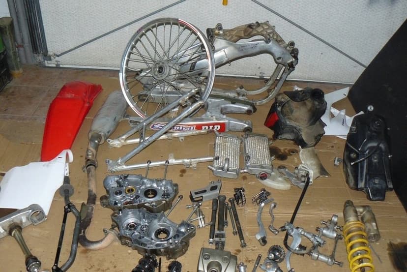 Honda crf 250 motocross dily rok 2007