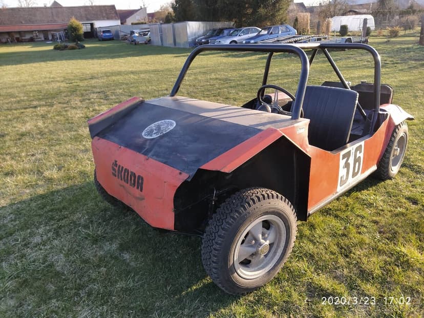 ŠKODA BUGGY - originál, rok 1970 Švédsko