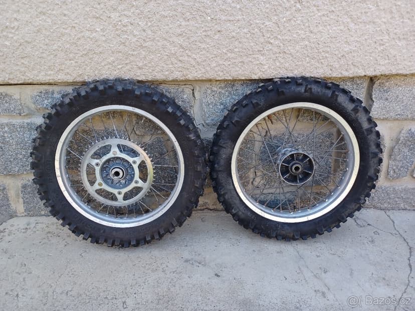 KTM LC4 640 - 620 KOLA, TLUMIČE, PUMPY, BRZDIČE ...