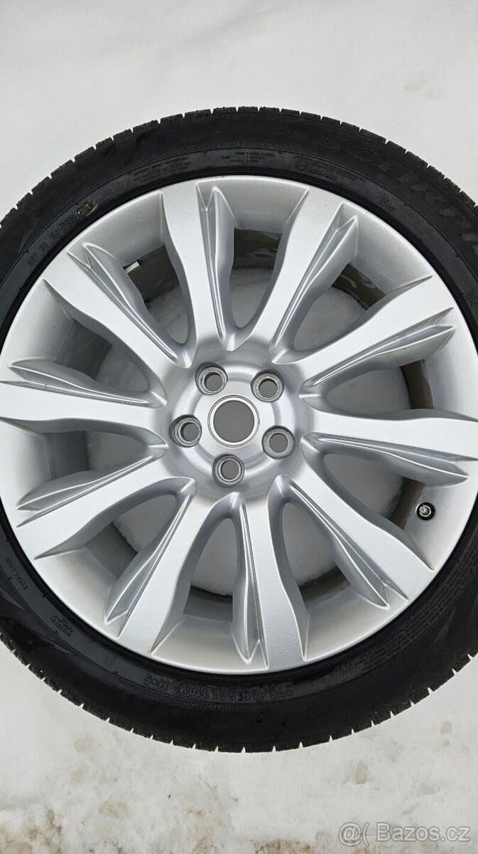 TOP ALU kola Land Rover 21" – 5×120, Pirelli 98 %