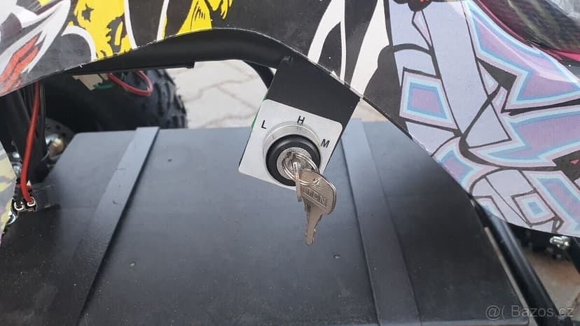 Dětská elektro čtyřkolka ATVt Torino 1000W 48V zlu