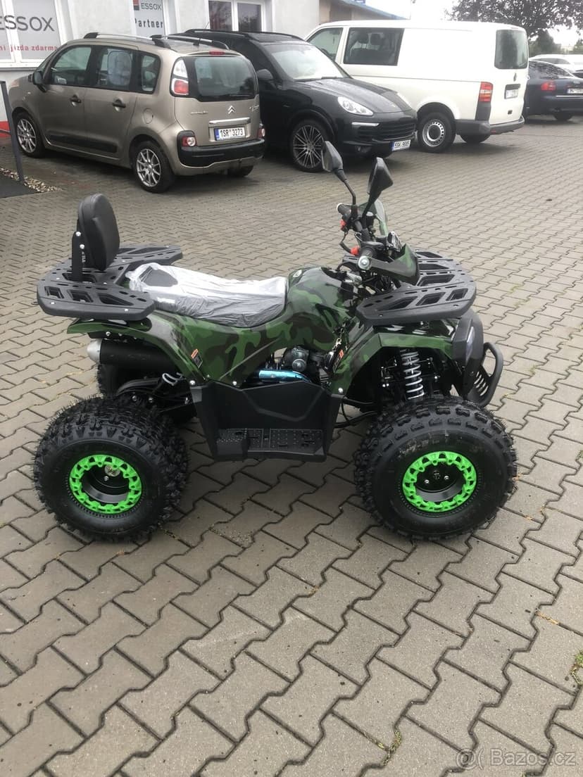 Dětská čtyřkolka Piranha Veyron 125cc 1G8 - zelený maskáč