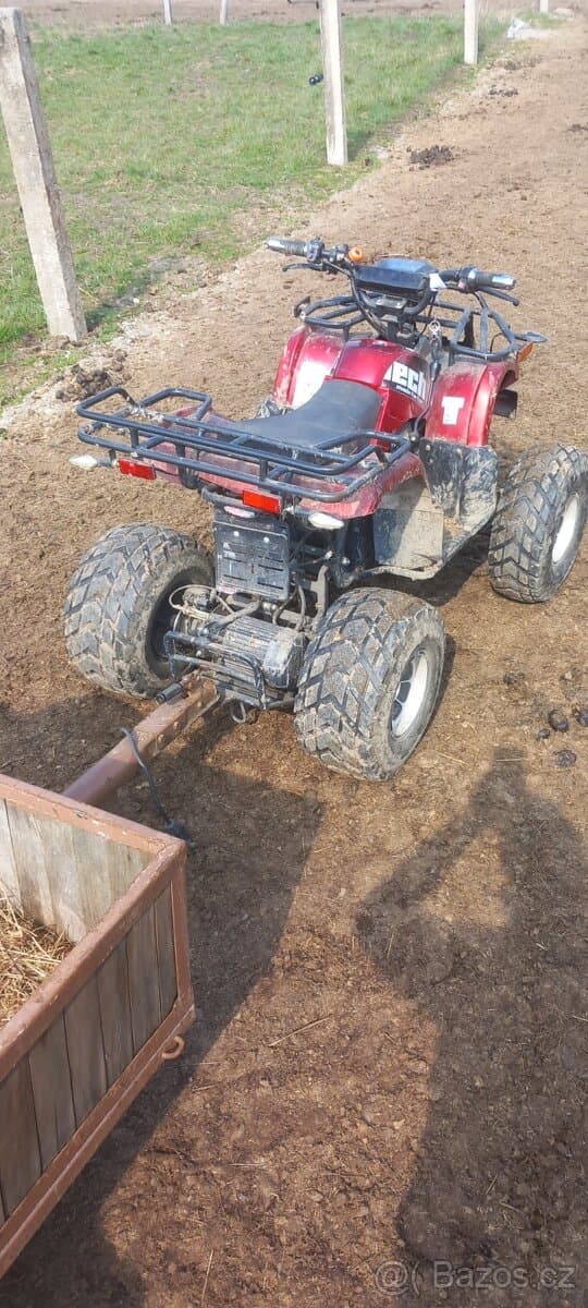 Elektrická čtyřkolka hecht