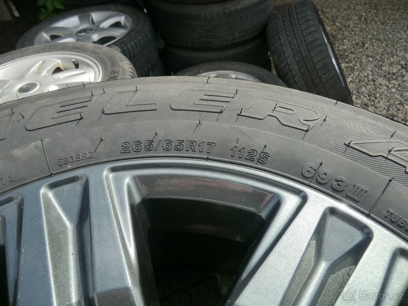 Prodám novou orig. sadu alukol na TOYOTA HILUX