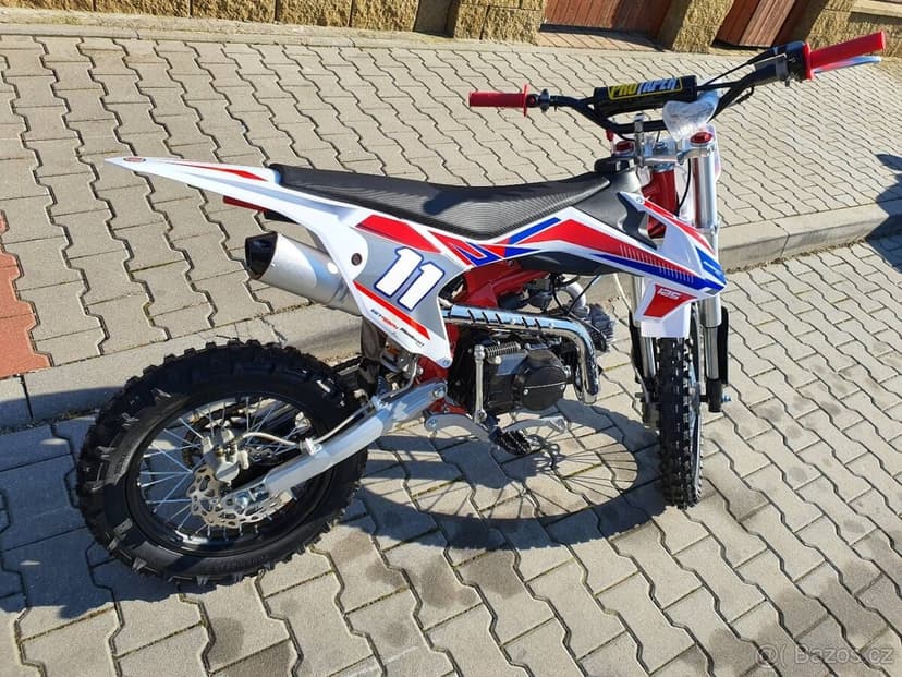 Pitbike MiniRocket SuperPit 125cc E-Start 17/14 sedlo 81cm