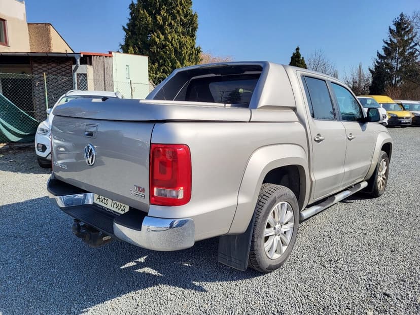 VW Amarok 2.0 TDi 120kW 4x4 DoubleCAB 5-míst - ČR - 2.majit.