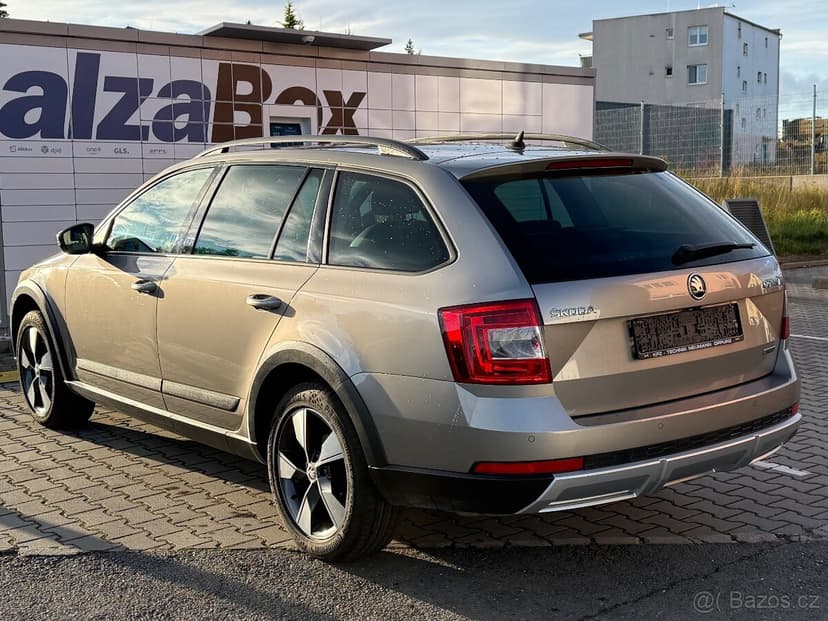 SKODA OCTAVIA SCOUT 2016 4X4 1.8 TSI DSG WEBASTO TOP VYBAVA