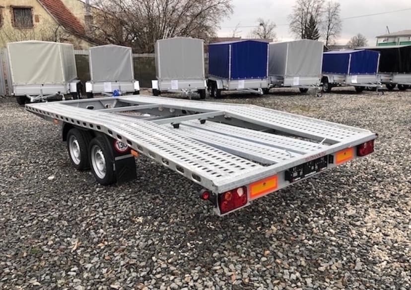 Přívěsný vozík,autopřepravník 460x205cm,2700kg,VDI2700