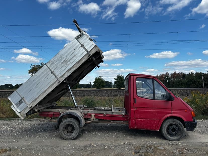 Ford Transit 2.0i 72kW – třístranný sklápěč, sklopka