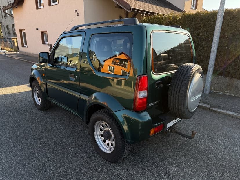 Suzuki Jimny 1.3i 63kW 4x4, po olejovém servise, STK do 6/27