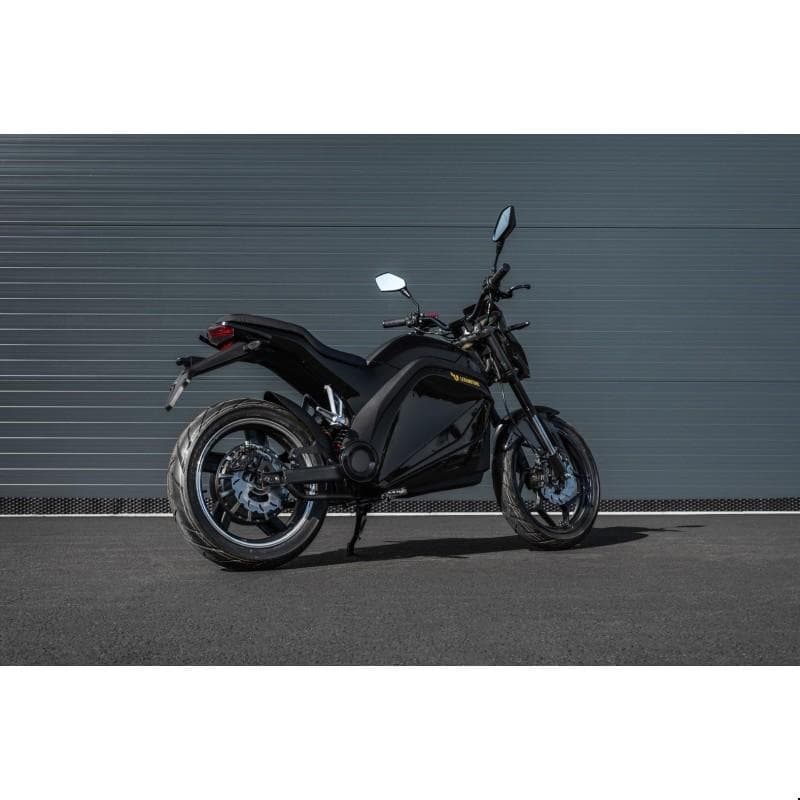 Elektrická motorka Leramotors Lancaster 3000W, černá