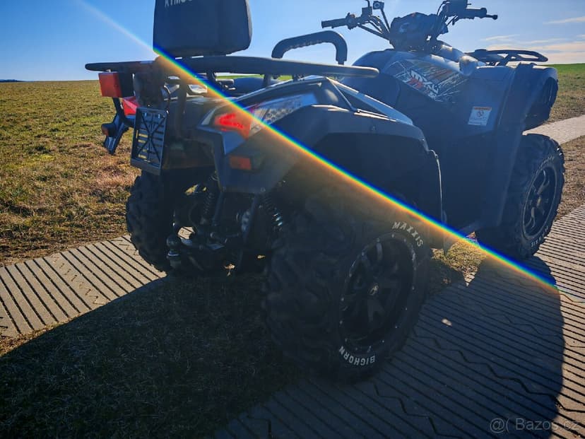 Kymco Mxu 700, 4x4, alu, tažné, naviják.