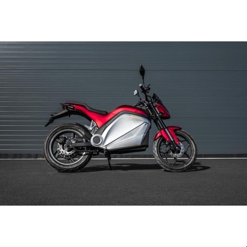 Elektrická motorka Leramotors Lancaster 3000W, červená